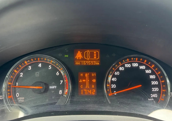 Toyota Avensis cena 34900 przebieg: 167000, rok produkcji 2009 z Łask małe 781